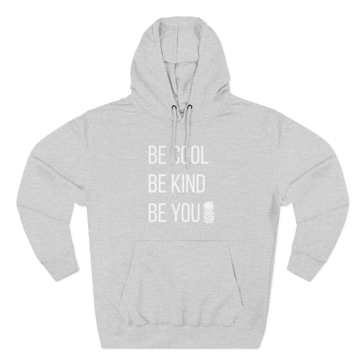 Be Cool FULL White Print Hoodie