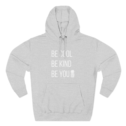 Be Cool FULL White Print Hoodie