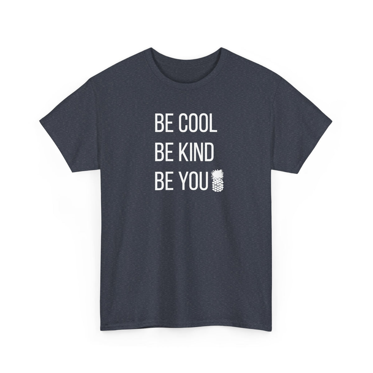 Be Cool FULL White Print Tee