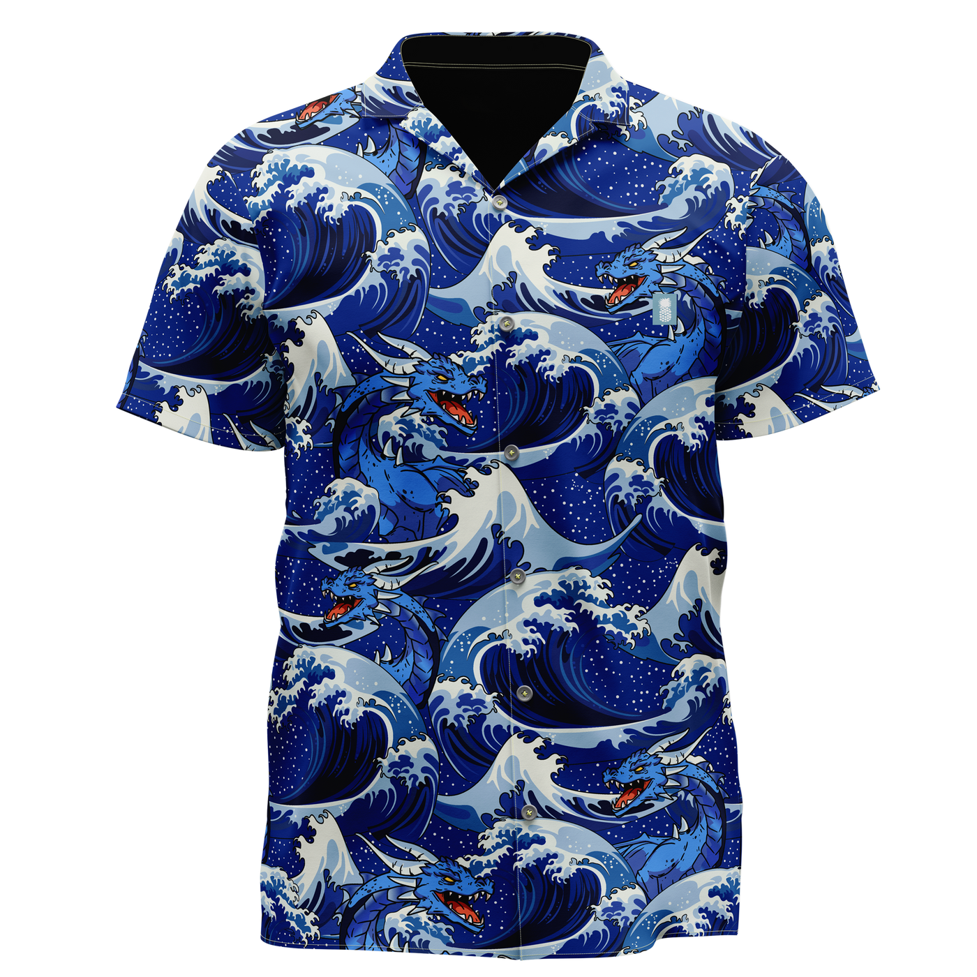 *Pre-Order* 21 Pineapples "Blue Dragon" Button Up