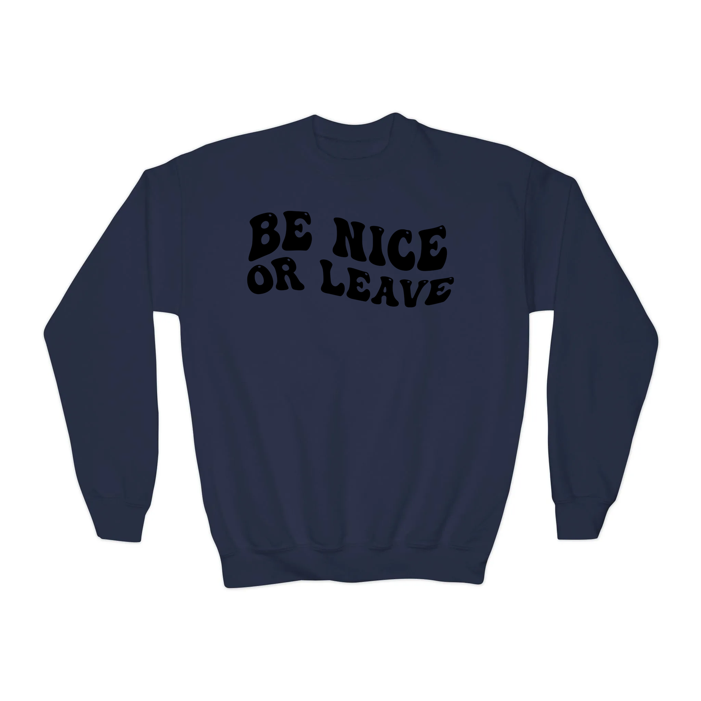Be Nice Or Leave YOUTH Crewneck