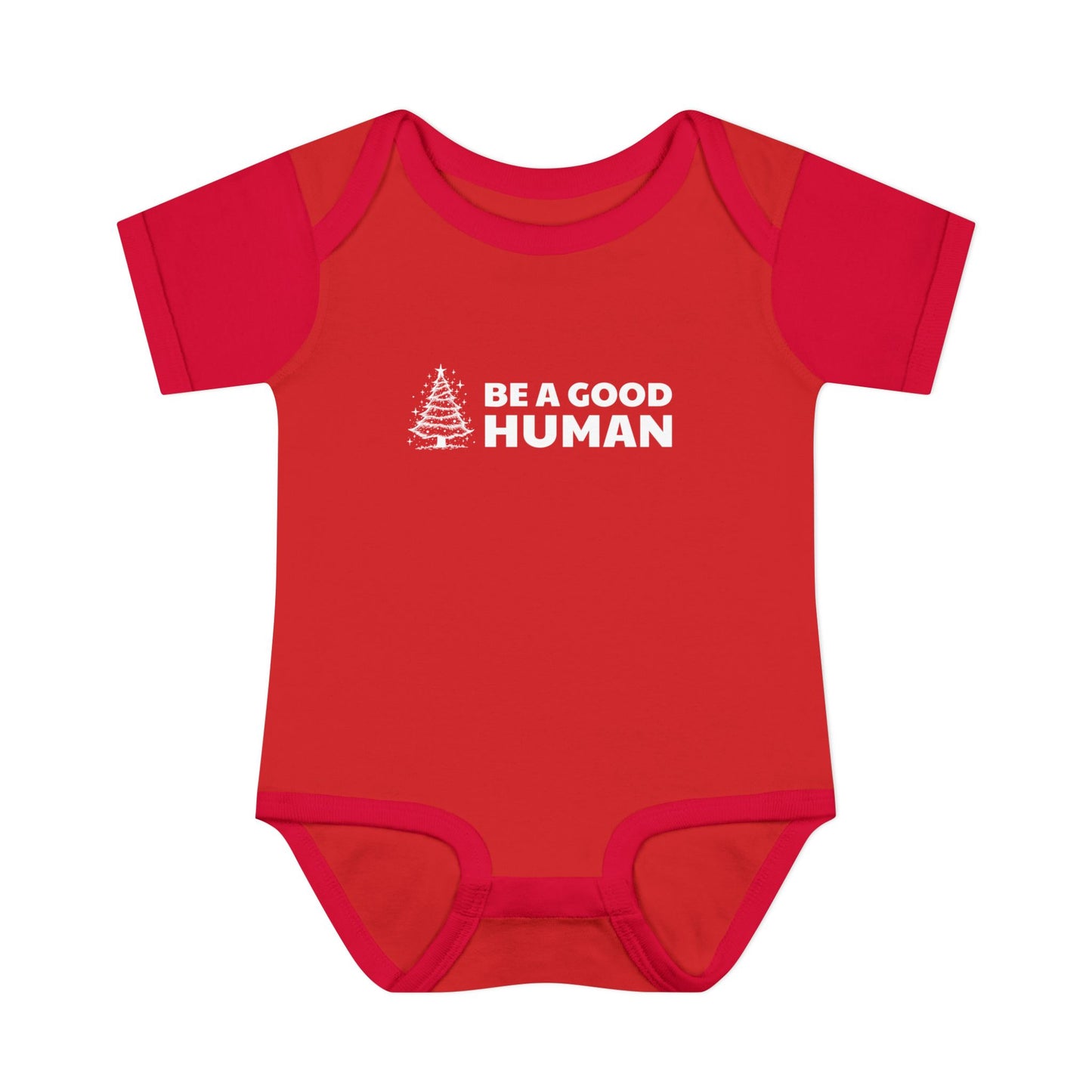 Be A Good Human Christmas Onesie