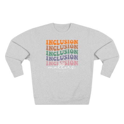 Inclusion Matters Groovy Crewneck