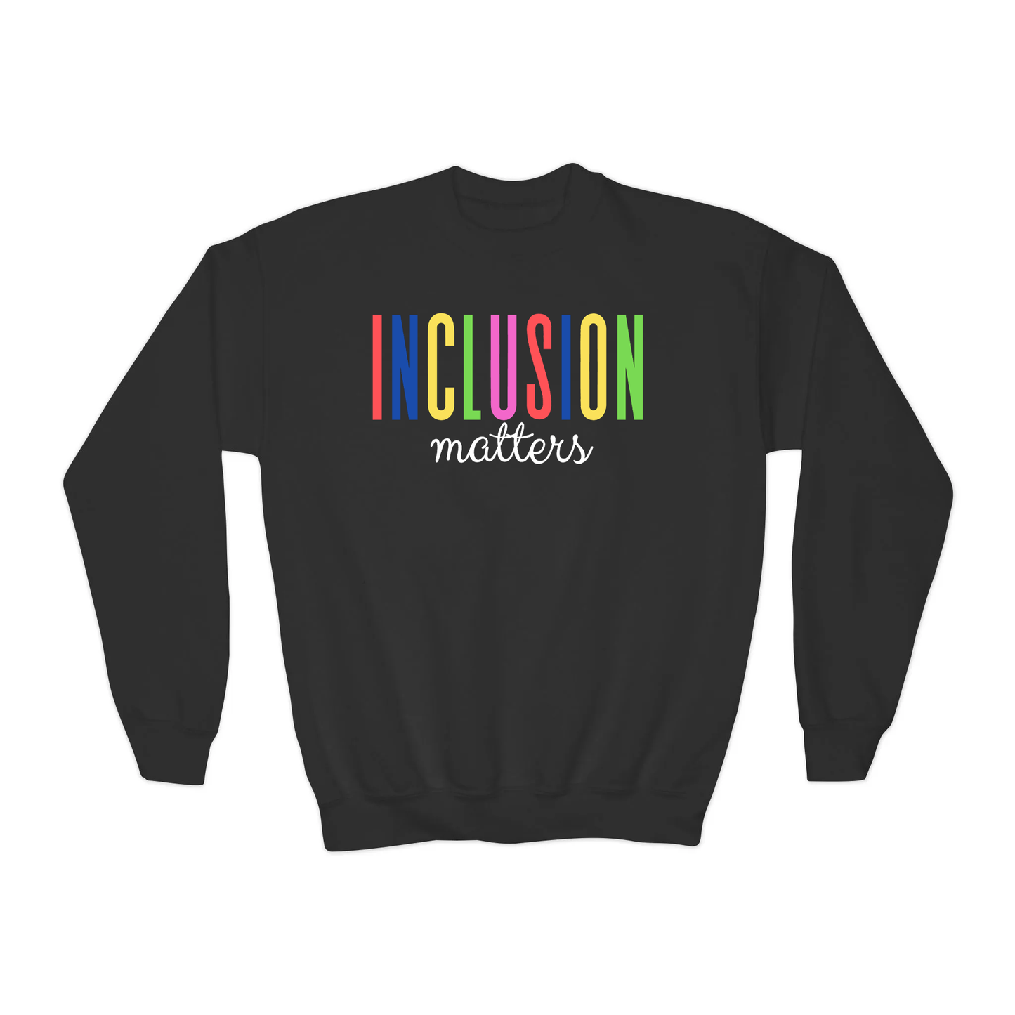 Inclusion Matters YOUTH Crewneck