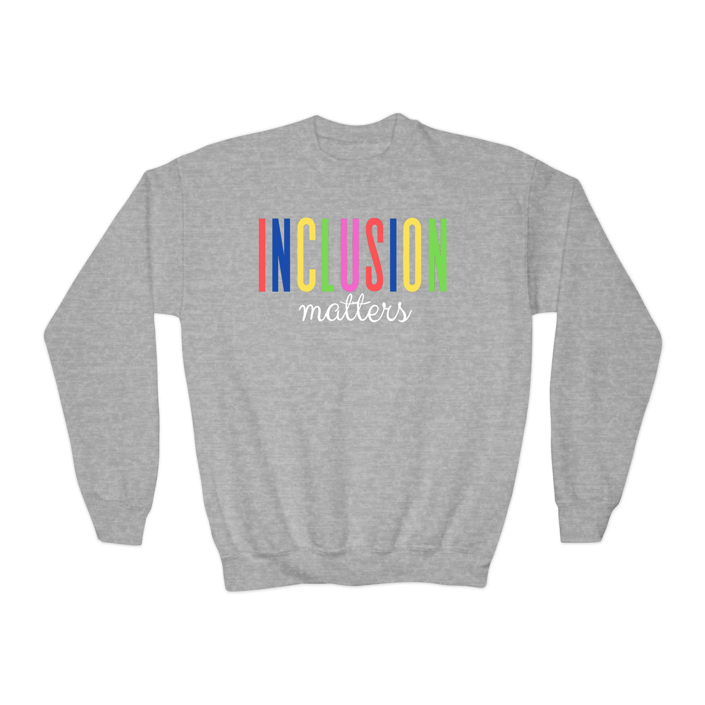 Inclusion Matters YOUTH Crewneck