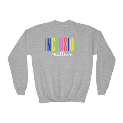 Inclusion Matters YOUTH Crewneck