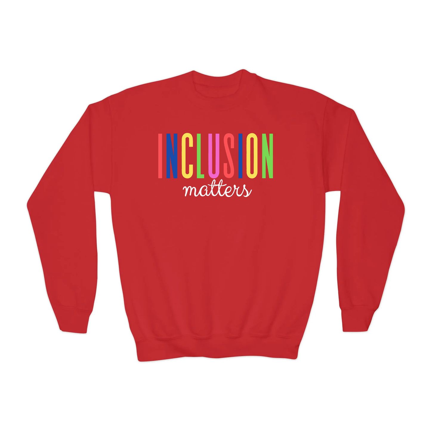 Inclusion Matters YOUTH Crewneck