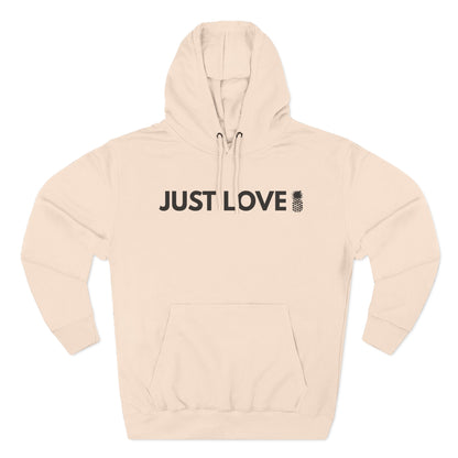 Just Love Black Hoodie