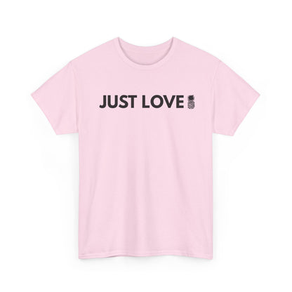 Just Love Black Tee