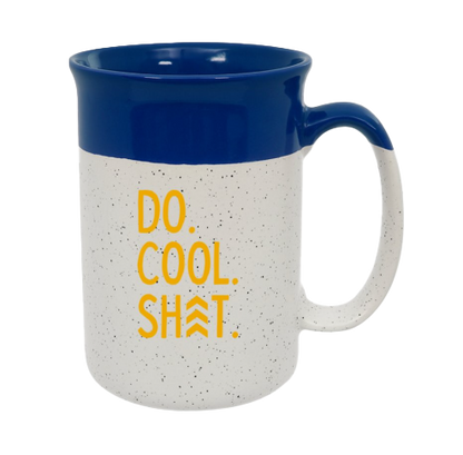 Do Cool Shit Glazed Tone Ceramic Mug