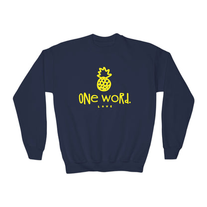 One Word YOUTH Crewneck