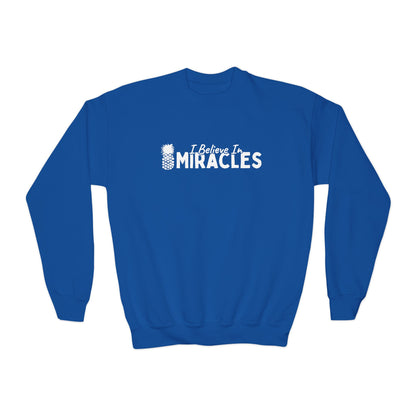 I Believe In Miracles YOUTH Crewneck