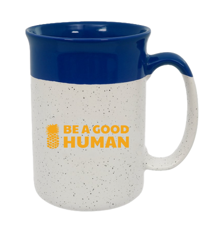 Be A Good Human Glazed Tone Ceramic Mug