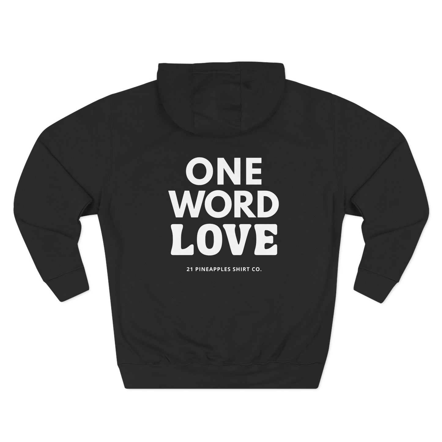 One Word Love Hoodie