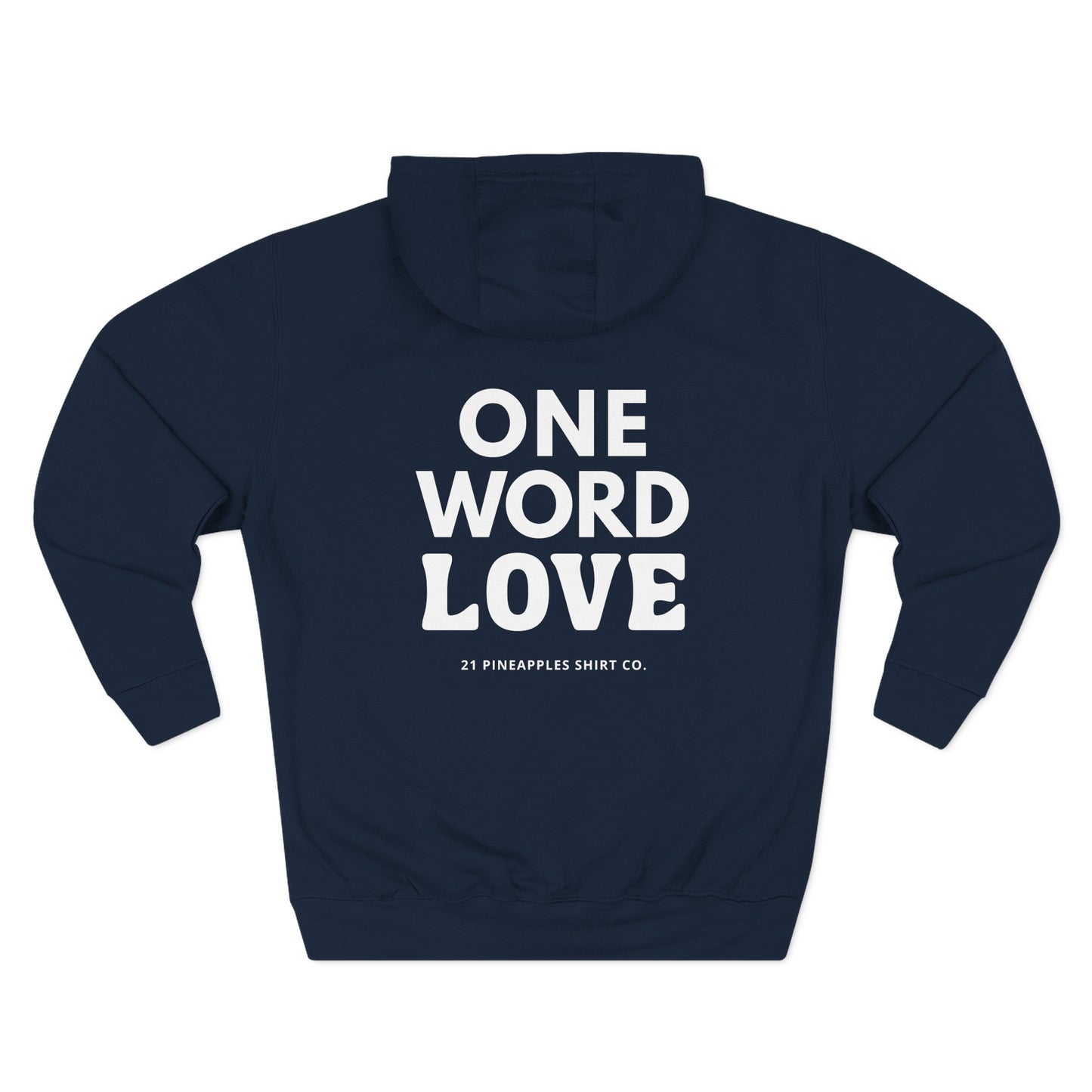 One Word Love Hoodie