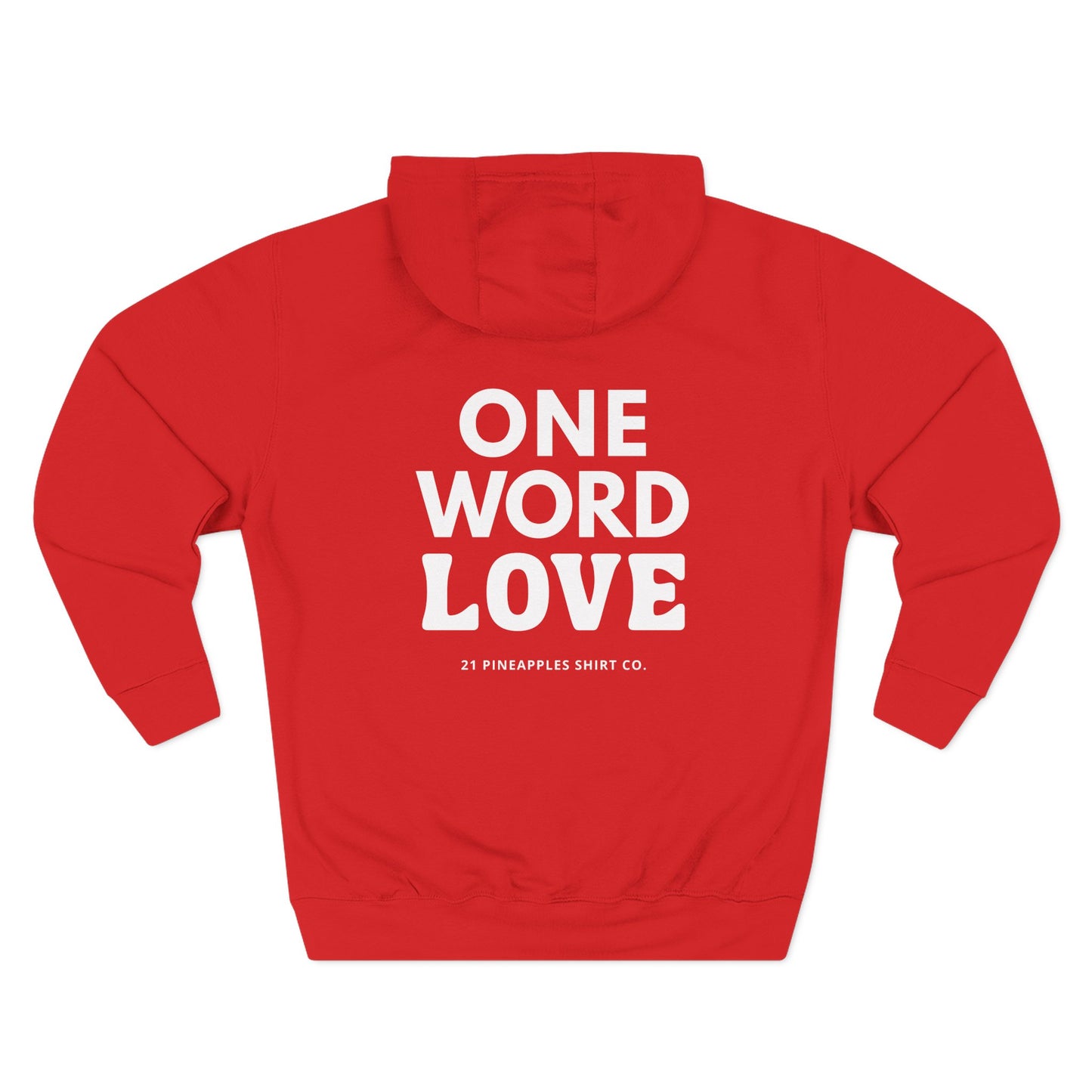 One Word Love Hoodie