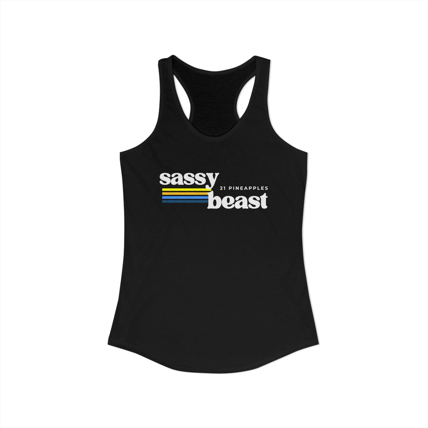 Sassy Beast Retro Women's Tank Top
