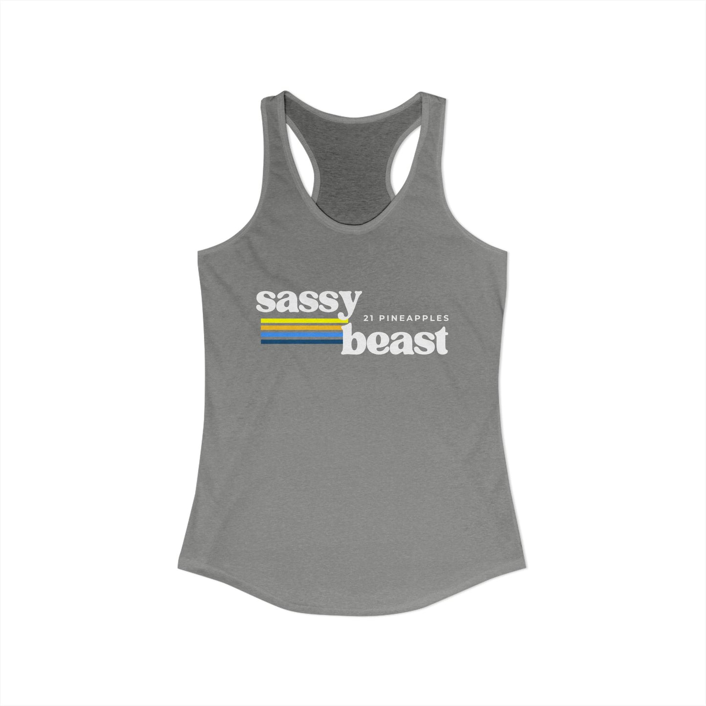 Sassy Beast Retro Women's Tank Top