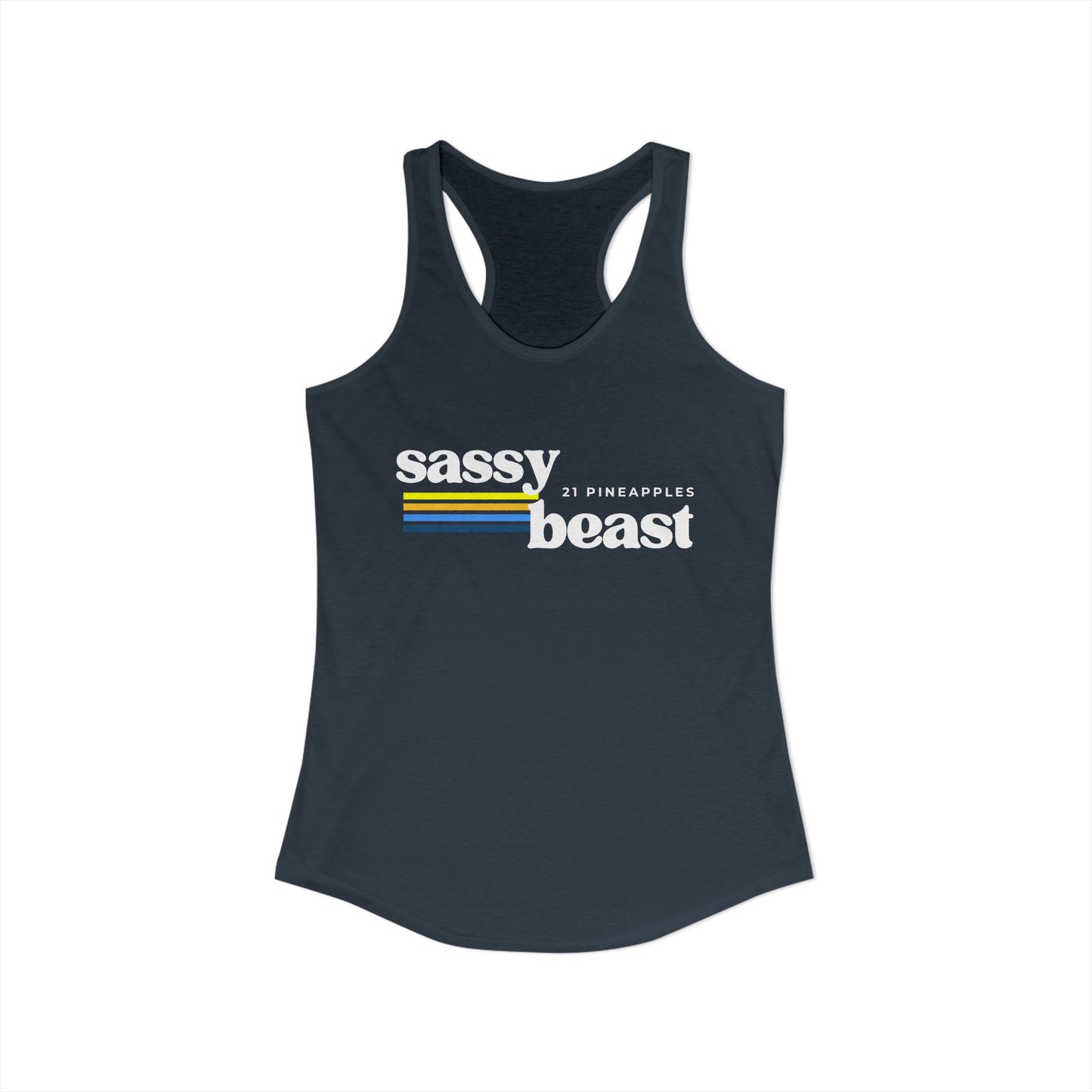 Sassy Beast Retro Women's Tank Top