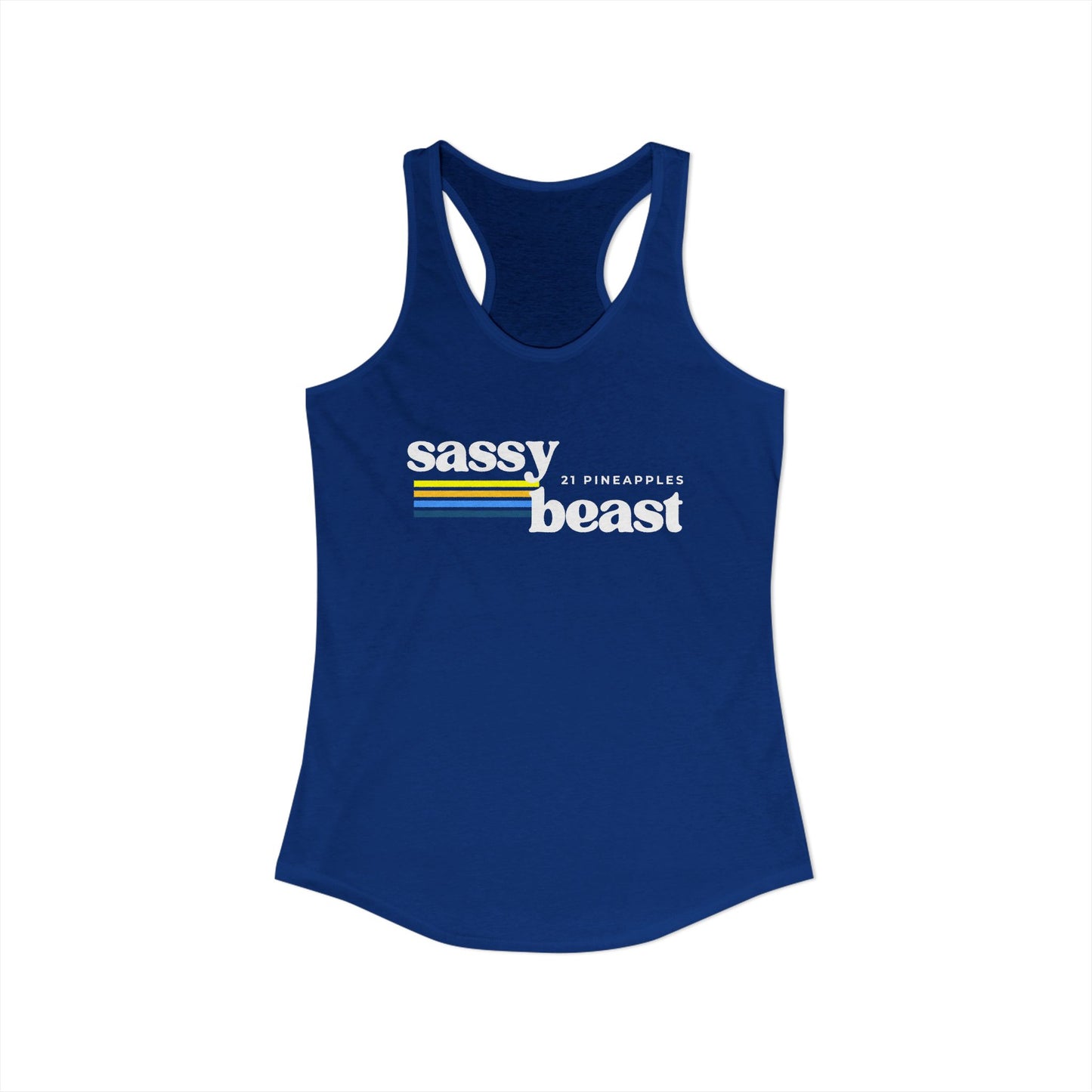 Sassy Beast Retro Women's Tank Top