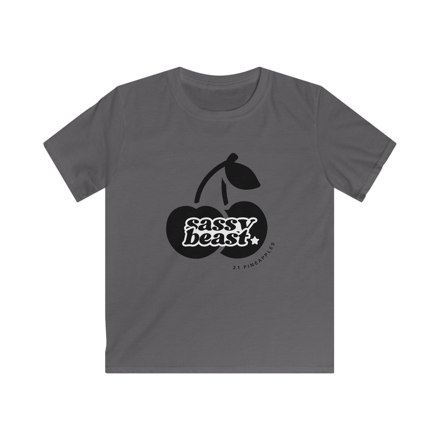 Sassy Beast Black Cherries YOUTH Tee