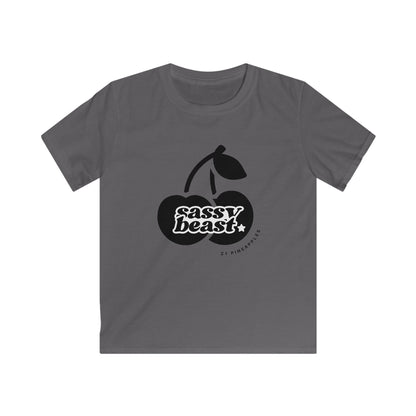 Sassy Beast Black Cherries YOUTH Tee