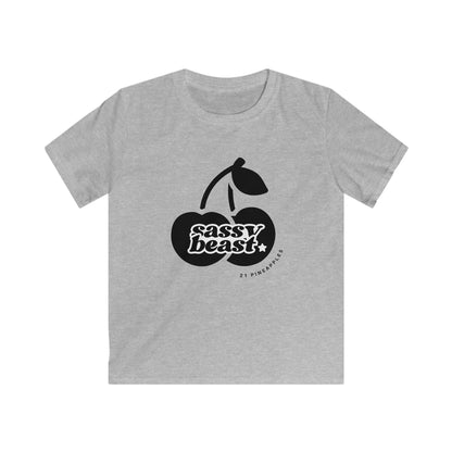 Sassy Beast Black Cherries YOUTH Tee