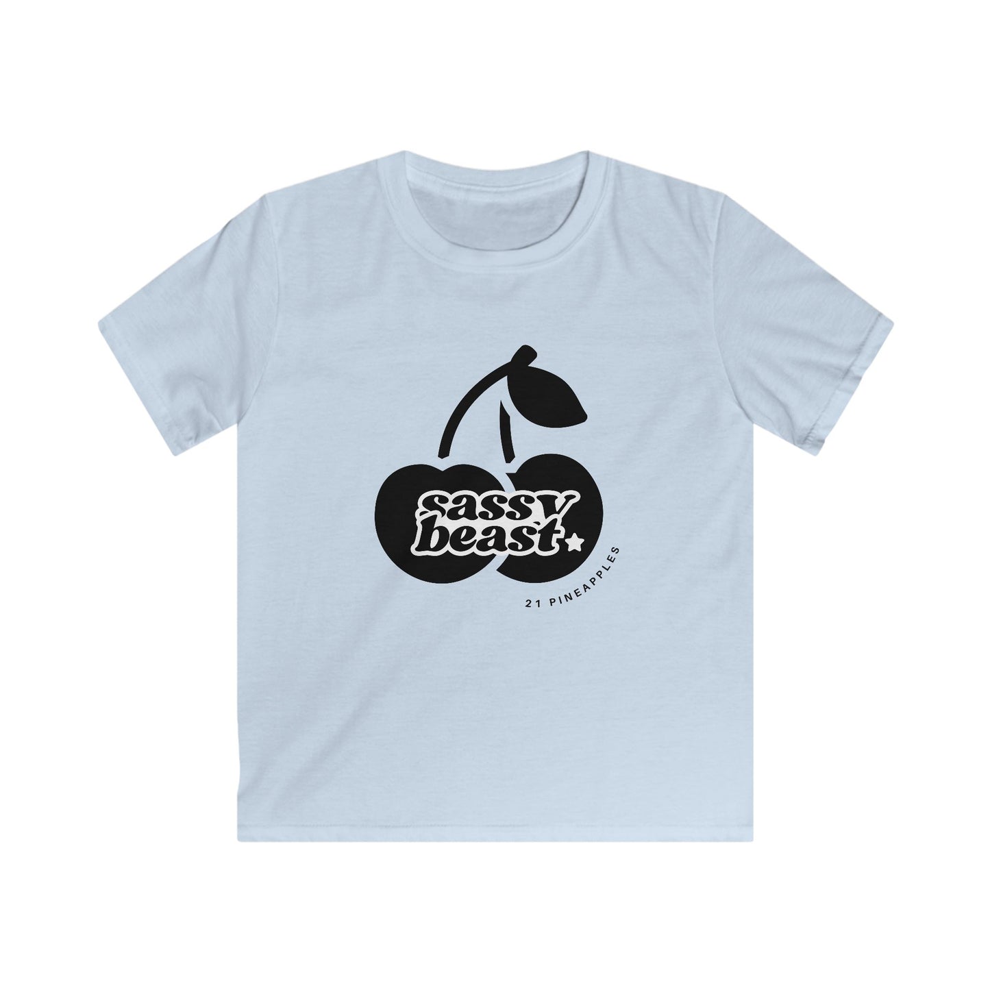 Sassy Beast Black Cherries YOUTH Tee