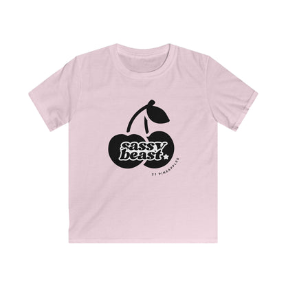 Sassy Beast Black Cherries YOUTH Tee