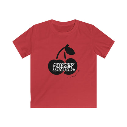 Sassy Beast Black Cherries YOUTH Tee