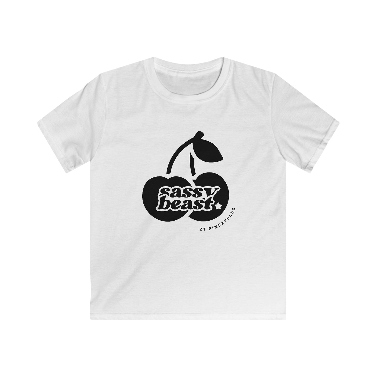 Sassy Beast Black Cherries YOUTH Tee
