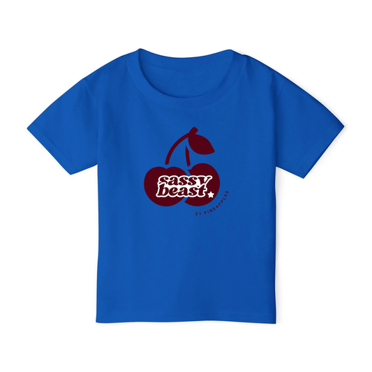 Sassy Cherries Red TODDLER TEE