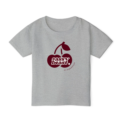 Sassy Cherries Red TODDLER TEE