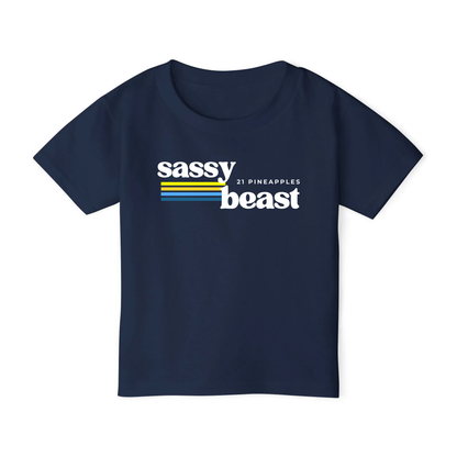 Sassy Beast Retro TODDLER TEE