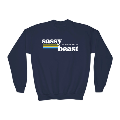 Sassy Retro YOUTH Crewneck