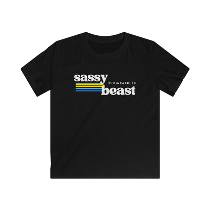 Sassy Beast Retro YOUTH Tee