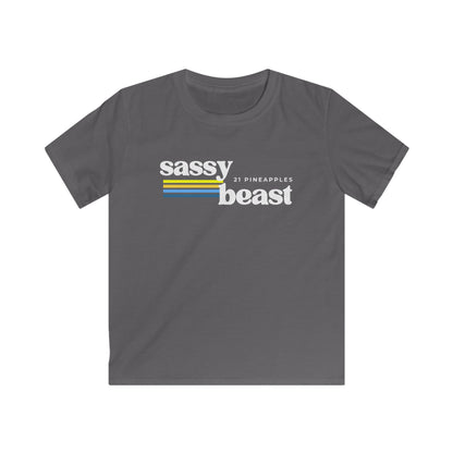 Sassy Beast Retro YOUTH Tee