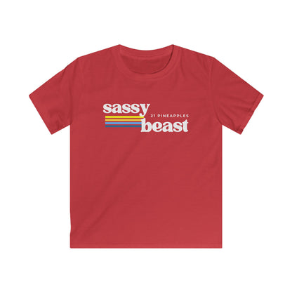 Sassy Beast Retro YOUTH Tee