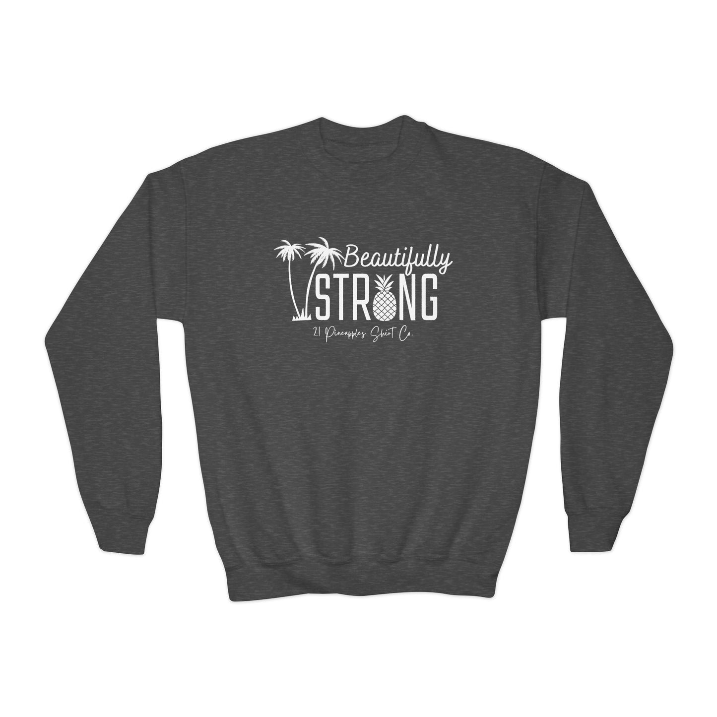 Beautifully Strong YOUTH Crewneck