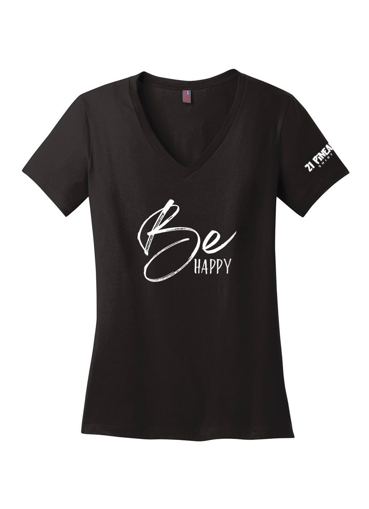 Be Happy Women's V-neck