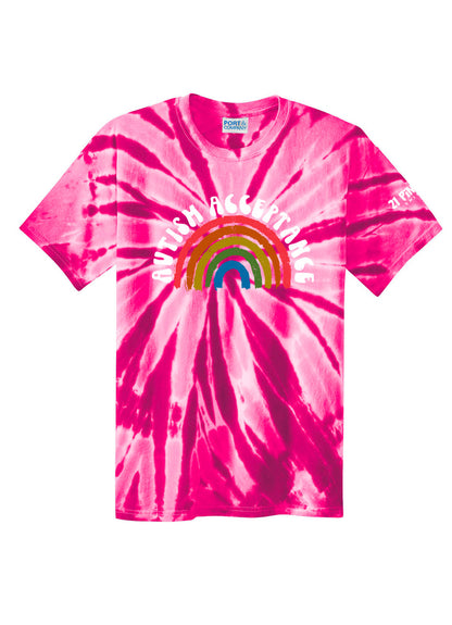 Autism Acceptance Unisex Tie Dye Tee