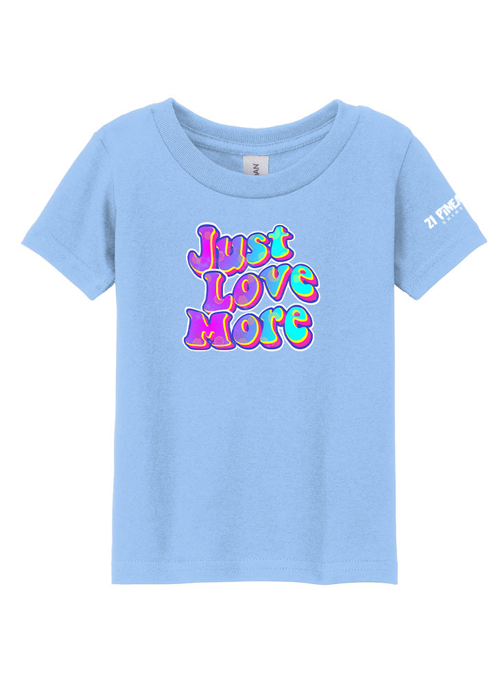 Just Love More Colorful Toddler Tee