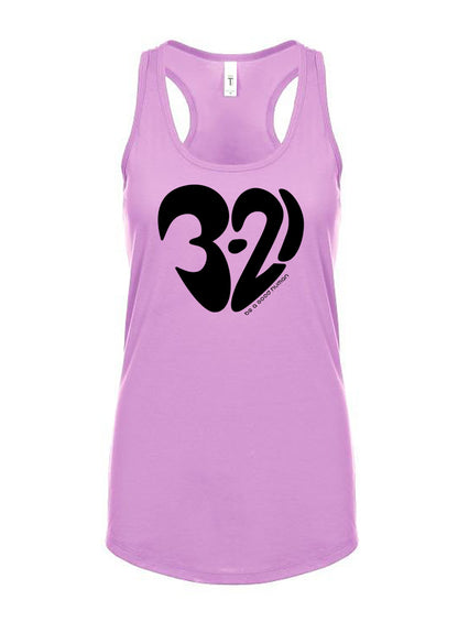 Heart Drip Women's Racerback Tank