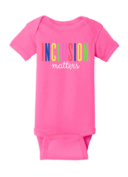 Inclusion Matters Baby Onesie