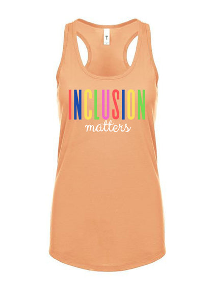 Inclusion Matters Women's Racerback Tank