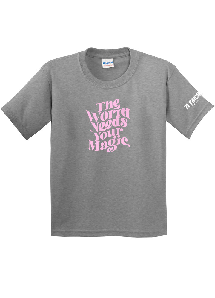 The World Needs Your Magic Youth Tee