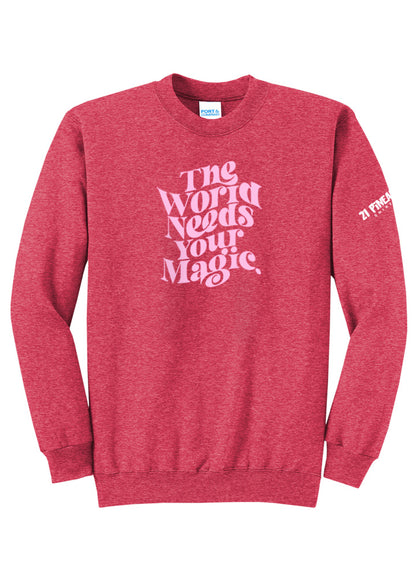 The World Needs Your Magic Crewneck