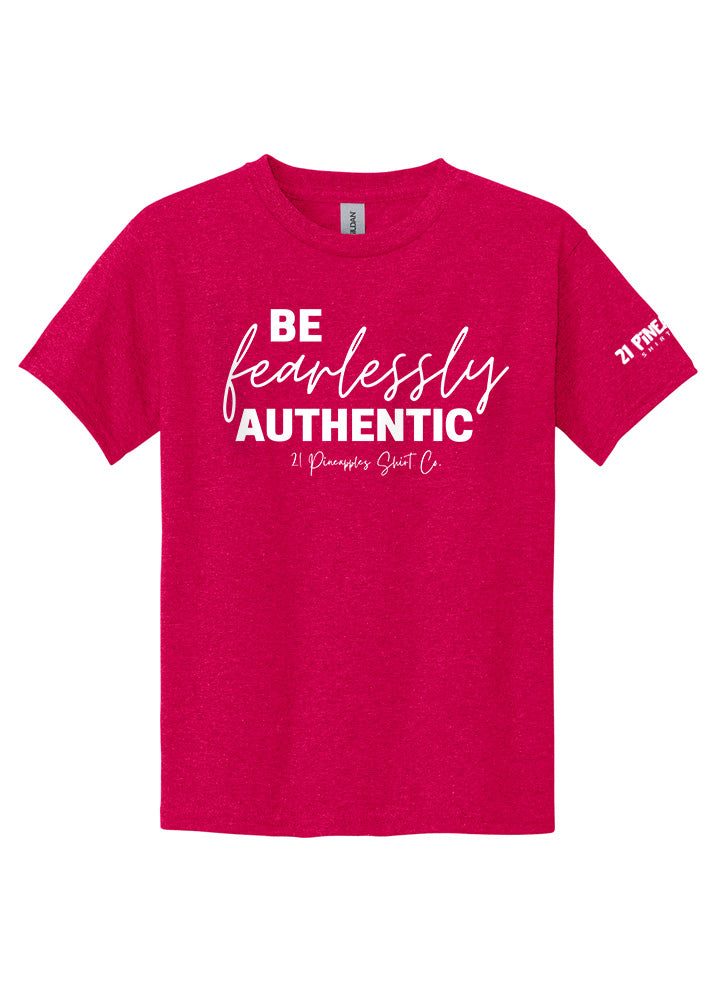 Be Fearlessly Authentic Youth Tee