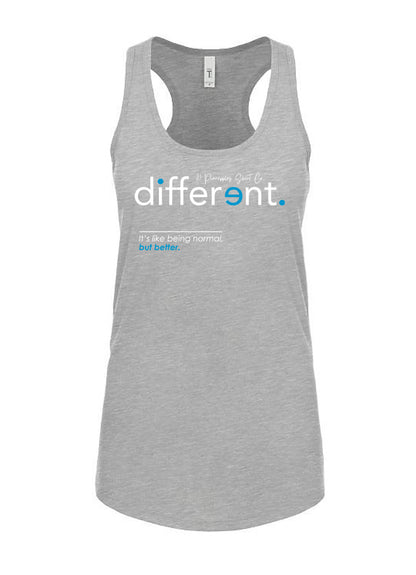 Like Normal Women's Racerback Tank