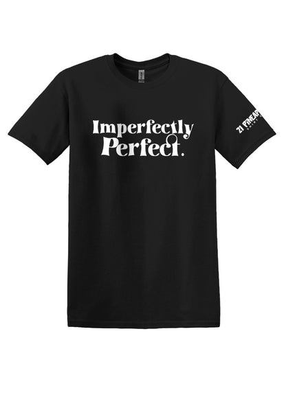 Imperfectly Perfect White Softstyle Tee